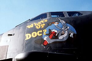 Archivo:B-52 What's Up Doc Nose Art