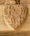 Bellapais Kloster - Refektorium Wappen 1b Zypern