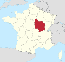 Bourgogne in France.svg