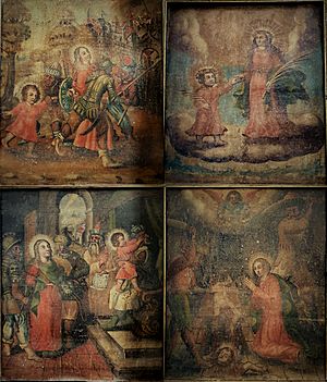 Archivo:Composición Vida y Martirio de Santa Julita y San Quirico - Villamelendro de Valdavia 001