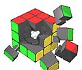 Cubo de Rubik Abierto