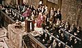 De proclamatie en beëdiging van Prins Juan Carlos tot Koning van Spanje tijdens , Bestanddeelnr 254-9763