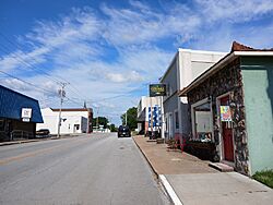 Diamond, Missouri - downtown with main street.jpg