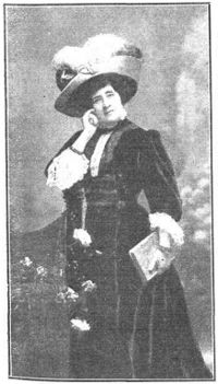 Archivo:Doña Concepción Gimeno de Flaquer, en Caras y Caretas