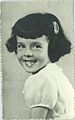 Edna Iturralde de cinco años