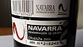 Etiqueta Navarra DO
