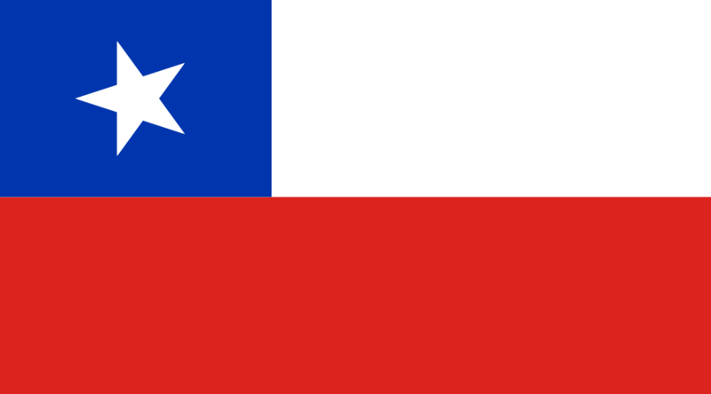 Flag of Chile (1818-1912)
