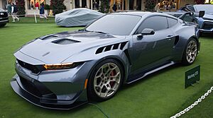 Archivo:Ford Mustang GTD at Pebble Beach Concours 2023