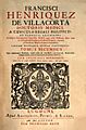 Francisco Enríquez de Villacorta (1688) Laureae Doctoralis Medicae Complutensis