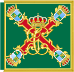 Guidon of the Guardia Civil's Non-Commissioned Officers and Guards Academy.svg