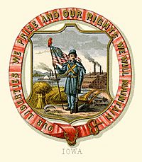Iowa state coat of arms (illustrated, 1876).jpg