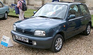 Archivo:L379UWP 1993 Nissan Micra Super S