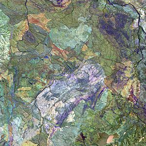 Archivo:Landsat art - Great Sandy Desert, Australia