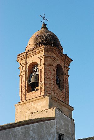 Archivo:Lazagurría Torre de iglesia