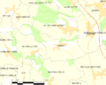 Map commune FR insee code 62213