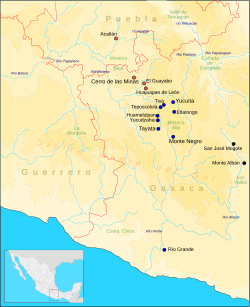 Archivo:Mapa de la Mixteca Preclásico