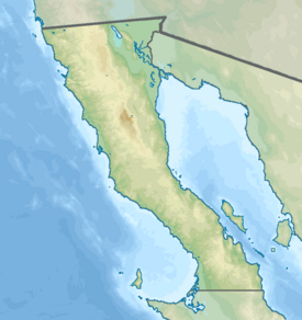 Cerro Colorado ubicada en Baja California