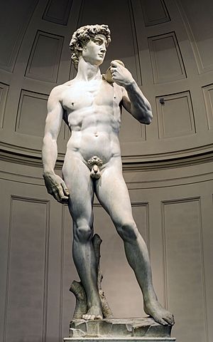 Archivo:Michelangelo's David 2015