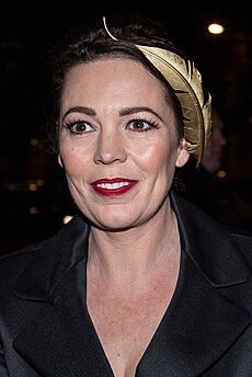 Archivo:Olivia Colman at Moet BIFA 2014 (cropped)