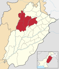Pakistan - Punjab - Sargodha (division).svg
