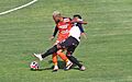 Paolo Guerrero jugando por la UCV vs Sport Boys