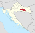 Požeško-slavonska županija in Croatia