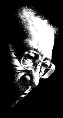 Portrait of Liu Xiaobo by Wang Liming (2017, cropped).jpg
