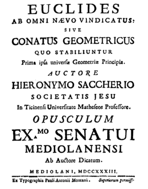 Archivo:Saccheri 1733 - Euclide Ab Omni Naevo Vindicatus