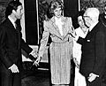Sandro Pertini con i Principi di Galles