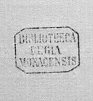 Archivo:Sello Bibliotheca Regia Monacensis