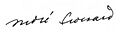 Signature d'André Frossard