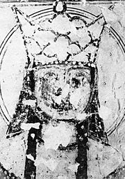 Archivo:Tamar of Georgia (Bertubani fresco)