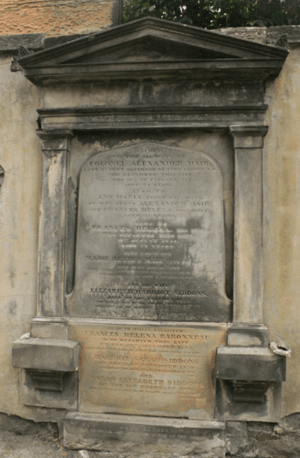 Archivo:The grave of Sarah Siddons Mair, St Cuthbert's Churchyard, Edinburgh