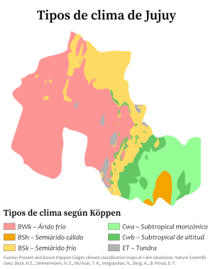 Archivo:Tipos de clima de Jujuy (Köppen)
