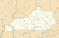 USA Kentucky location map