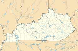 Morgantown ubicada en Kentucky