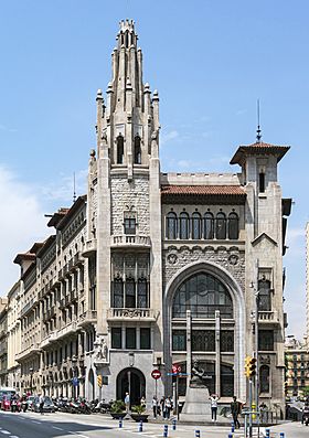 (Barcelona) Seu de la Caixa de Pensions - Enric Sagnier i Villavecchia.jpg