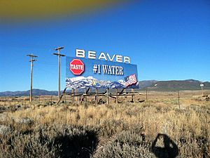 Archivo:Beaver utah welcome sign