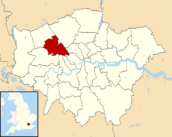 Brent UK locator map.svg