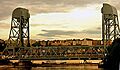 Broadway Bridge from train