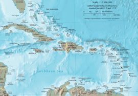 Archivo:CIA map of the Caribbean