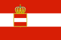 Civil ensign of Austria-Hungary (1786-1869)