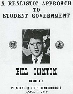 Archivo:Clinton at Georgetown 1967