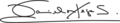 Daniel Ortega Signature