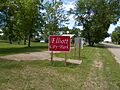 Elliott City Park Sign - Elliott, North Dakota 6-12-2008
