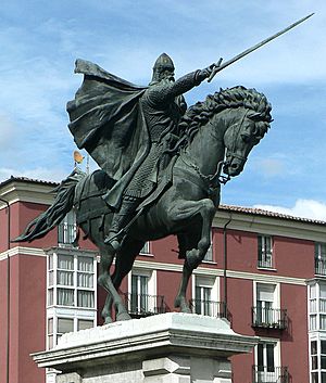 Archivo:Estatua del Cid (Burgos)