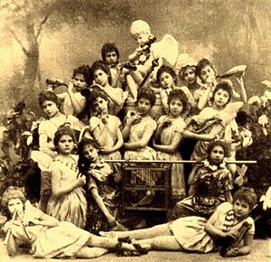 Archivo:Fairy Tale - Students of the Imperial Ballet School. 1891