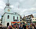 Faversham Market during Magna Carta celebration