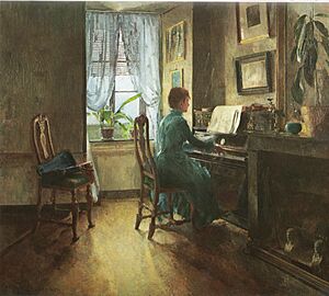 Archivo:Harriet Backer-Chez moi