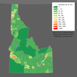 Archivo:Idaho population map